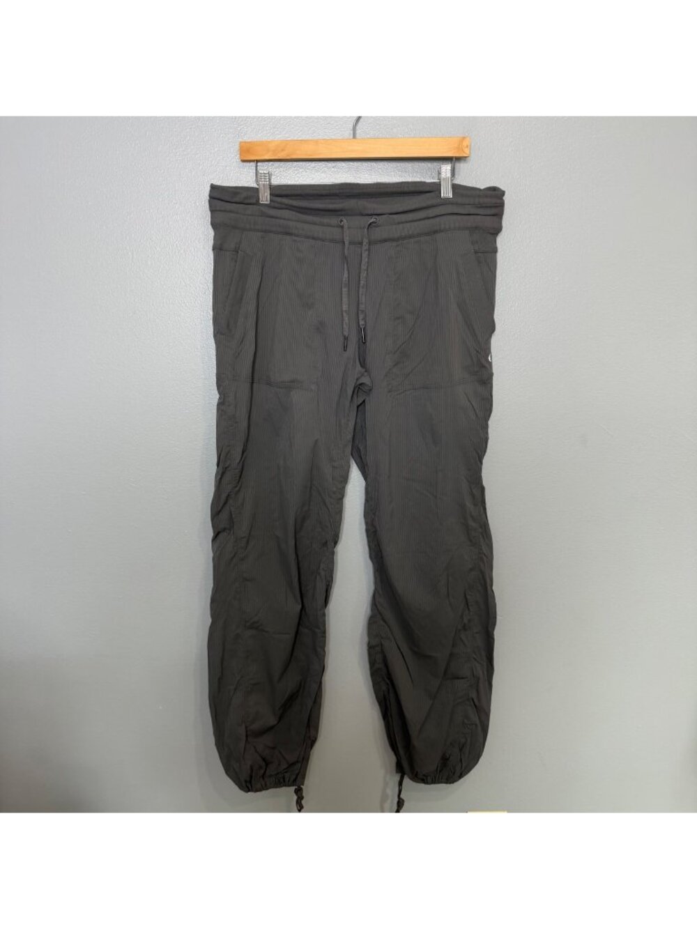 LULULEMON dance studio pants in graphite gray size 12